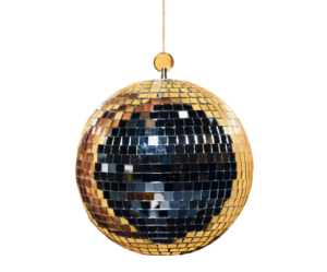 front-view-silver-globe-new-year-anniversary